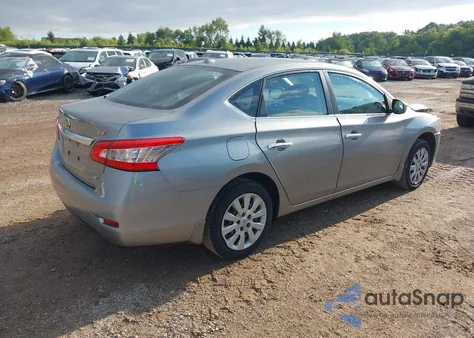 2014 Nissan Sentra Sv from USA, damaged, VIN 3N1AB7AP1EY275749